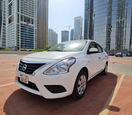 Rent Nissan Sunnyabc 2022 in Abu Dhabi